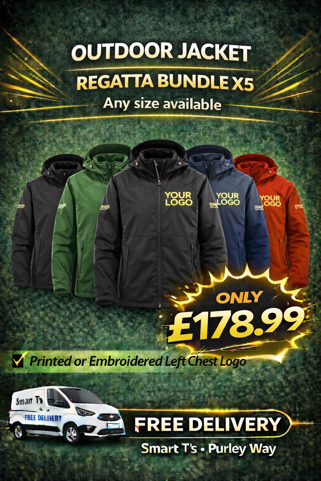 Outdoor Jacket x5