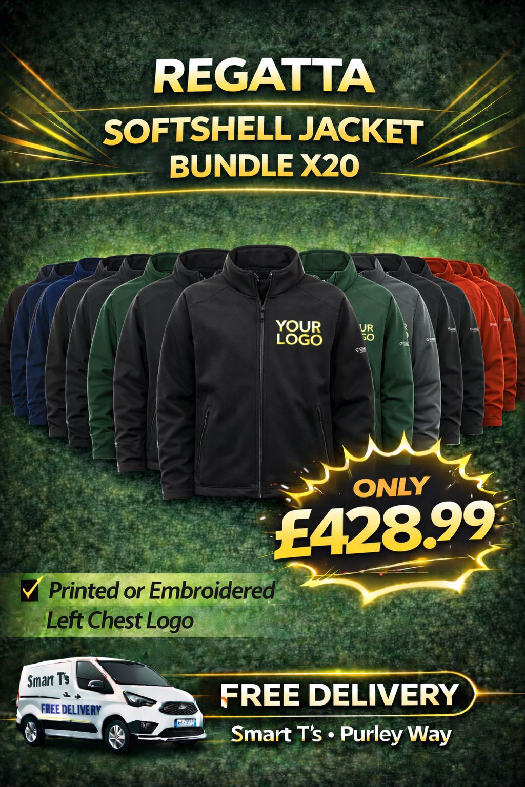 Softshell jacket bundle x20